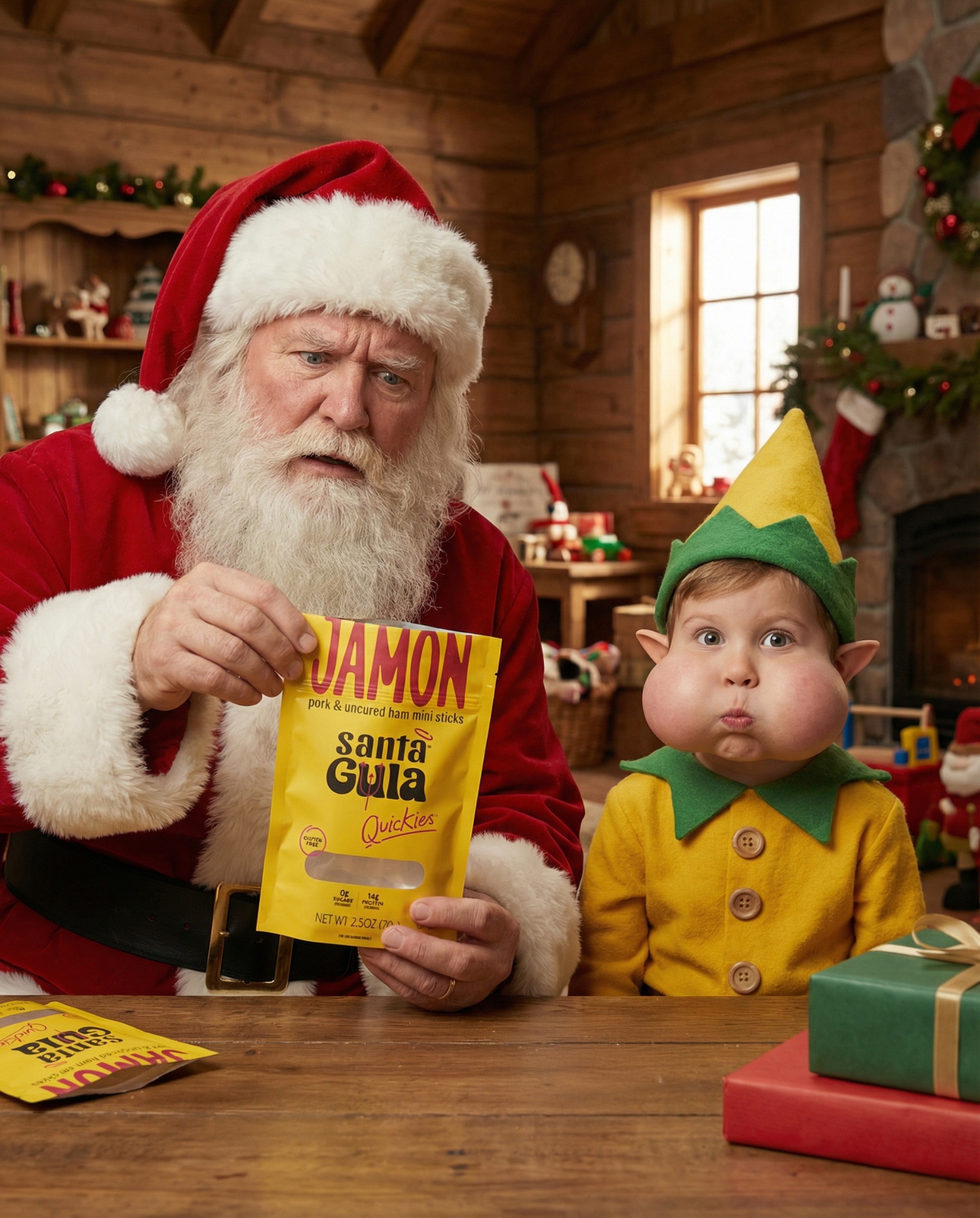 Santa Gula — Papá Noel